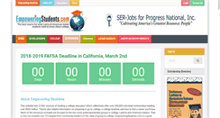 Desktop Screenshot of empoweringstudents.org